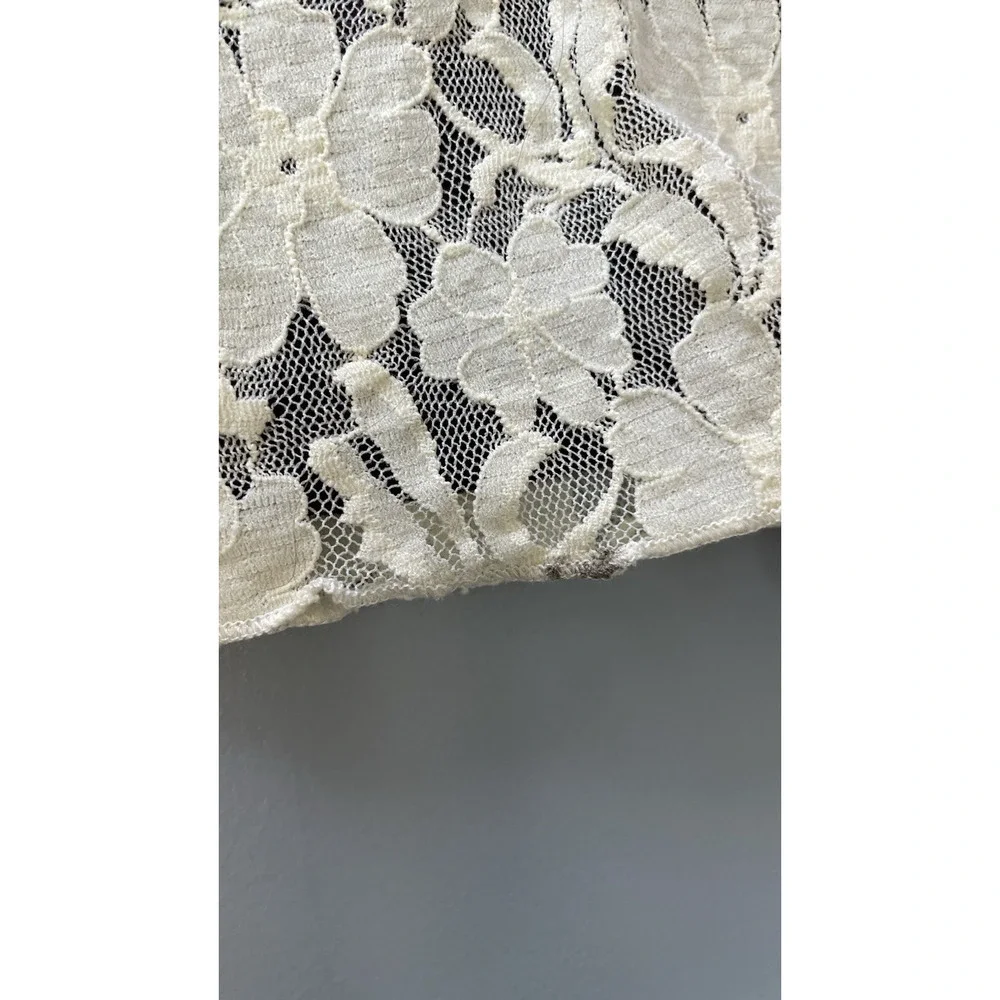 Vintage Speechless Y2K Lace Tank Babydoll Coquette Fairycore V Neck S/M - Picture 11 of 11